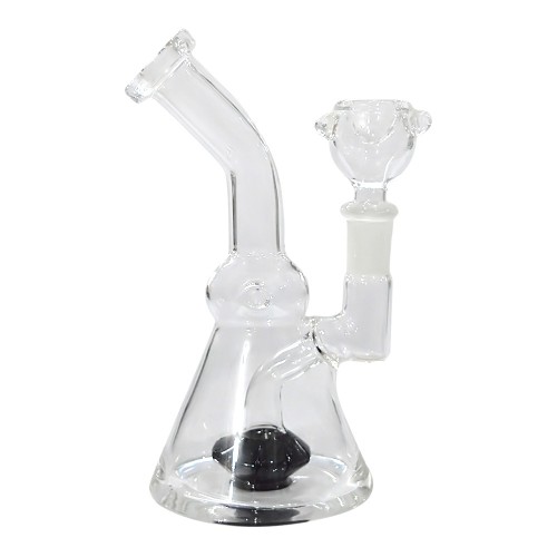 6 Inch Glass Color Shower Diffuser Bong