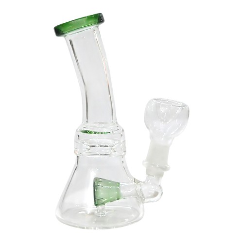 6 Inch Color Conical Shower Glass Bong