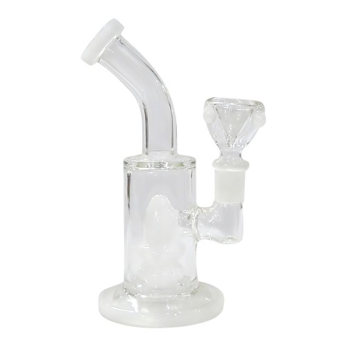 6 Inch Color Bullet Shower Glass Bong