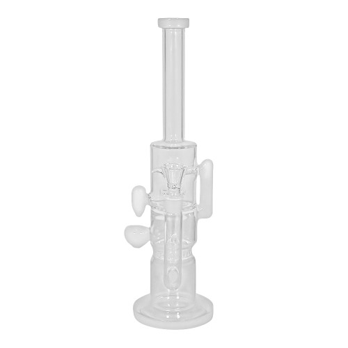 16 Inch Shower With Honeycomb Recycle Glass bong