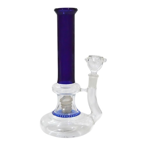 8 Inch New Honey Comb Glass Bong