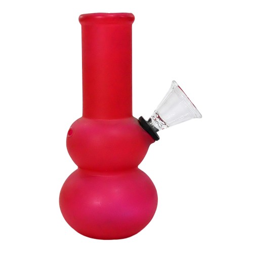 5 Inch Color Double Bowl Glass Bong