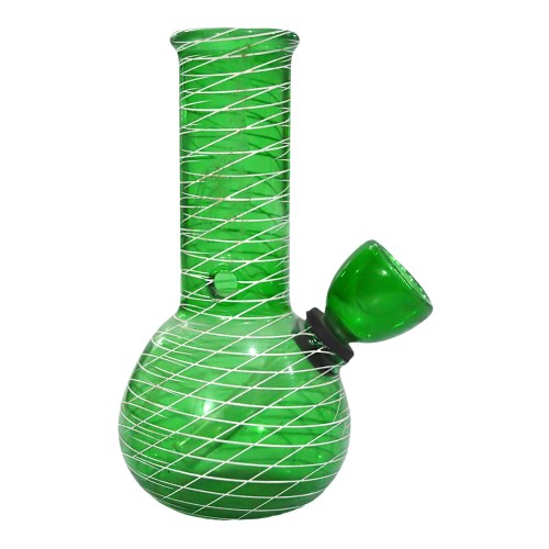 5 Inch Jali Design Color Glass Bong