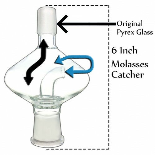 Hookah Glass Filter Adaptor