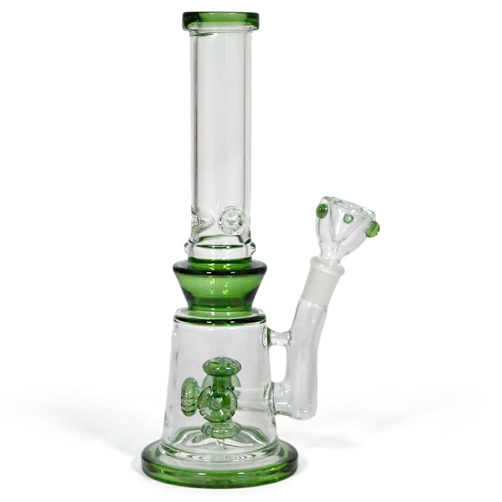 10 Inch  Diffuser Glass Ice Bong