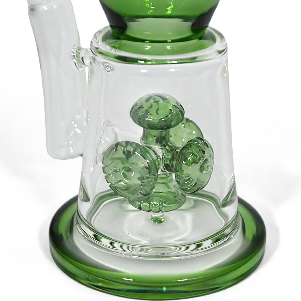 10 Inch  Diffuser Glass Ice Bong