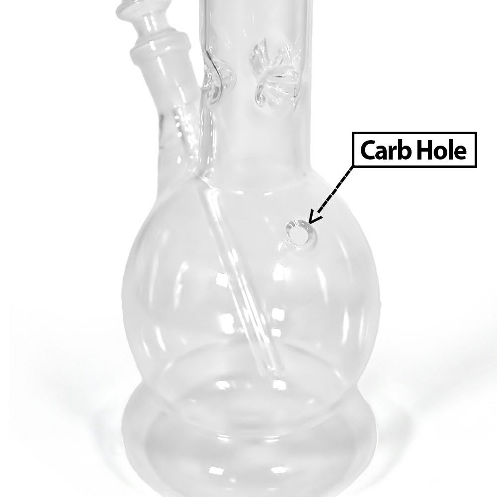 10 Inch Sticker Glass Ice Bong