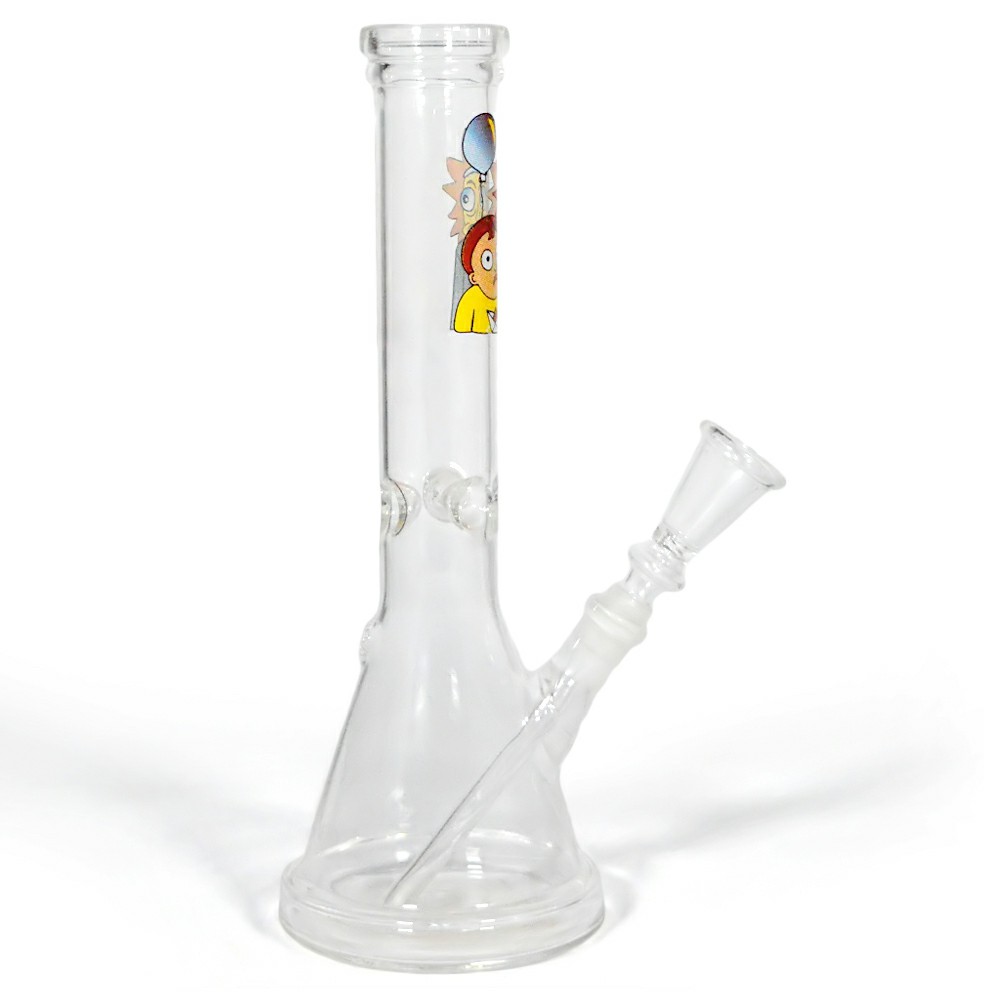 10 Inch Sticker Glass Ice Bong