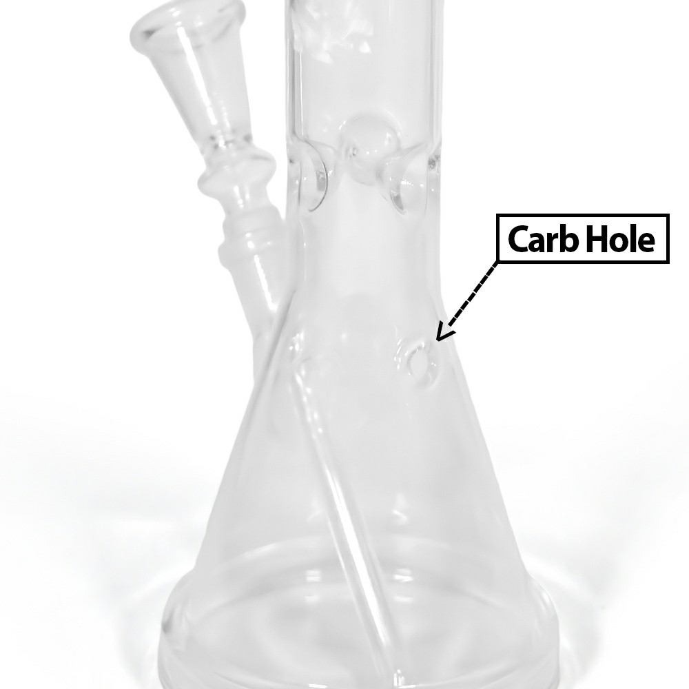 10 Inch Sticker Glass Ice Bong