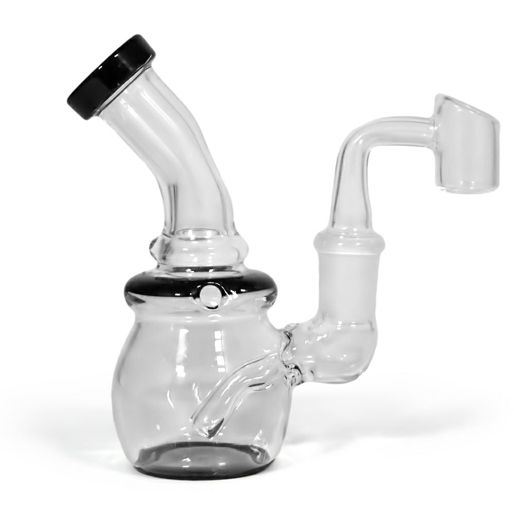 4 Inch Glass Oil Dab Rig Bong