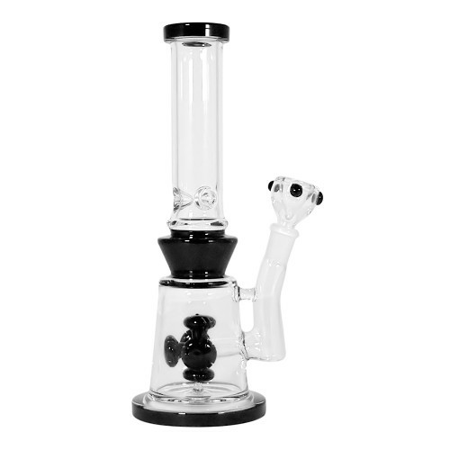 10 Inch  Diffuser Glass Ice Bong