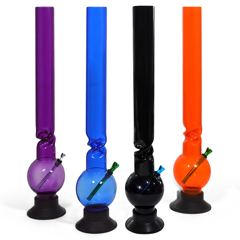 Acrylic Ice Bong With Attractive Design And Solid Colors(20 Inch 50mm)