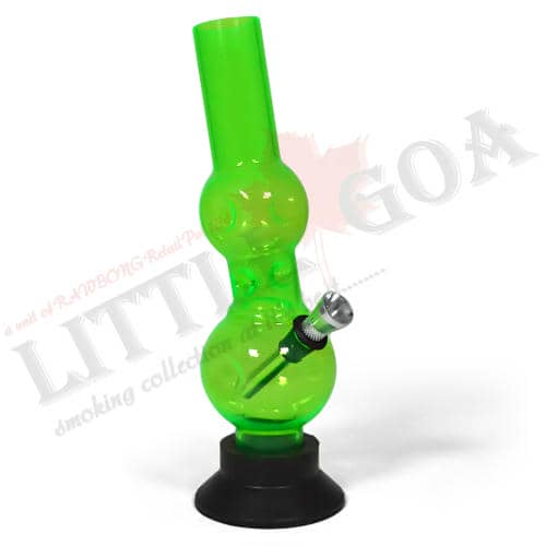  8 inch  Acrylic Bong Double Bowl 