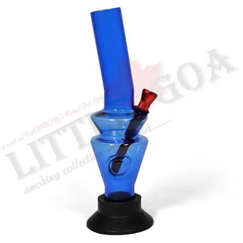 8 Inch  Acrylic Water Bong (30mm, Blue)