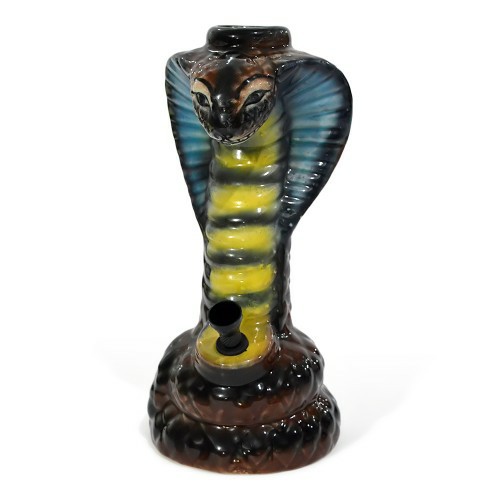9 Inch Cobra Design Ceramic Bong