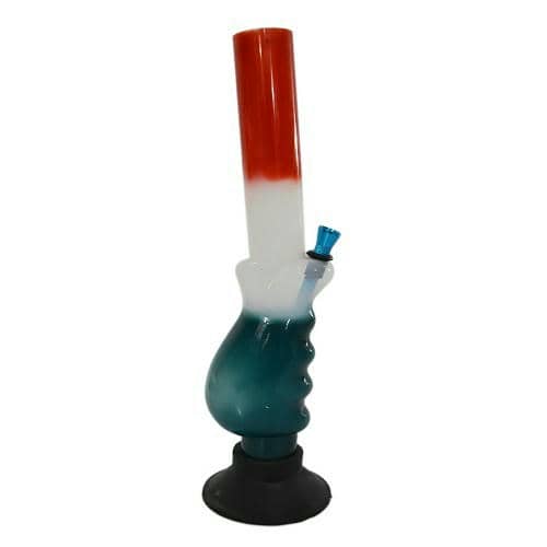 12 Inch 40 MM Plain Acrylic Bong Smoking Waterpipe