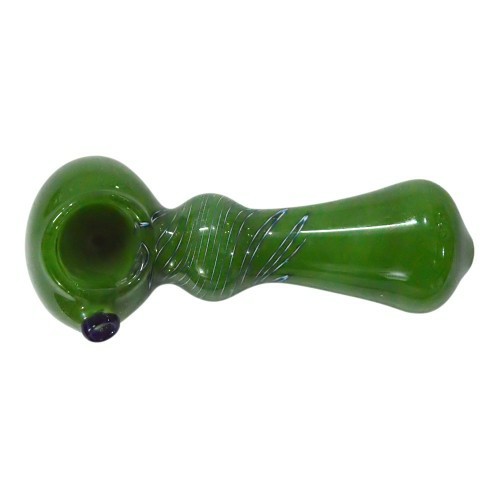 10 Cm Color Glass Smoking Pipe