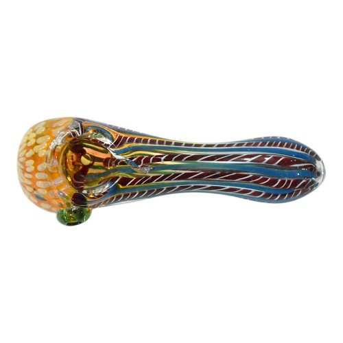 13 Cm Color Glass Smoking Pipe