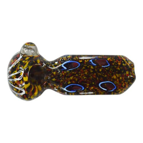 9 CM Color Glass Smoking Pipe