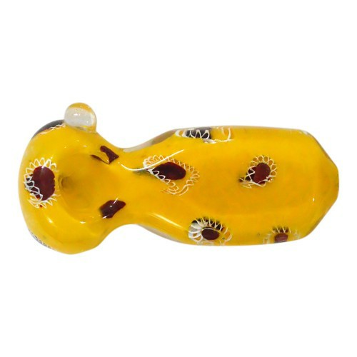 9 CM Color Glass Smoking Pipe