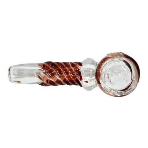 9 Cm Inside Color Glass Pipe