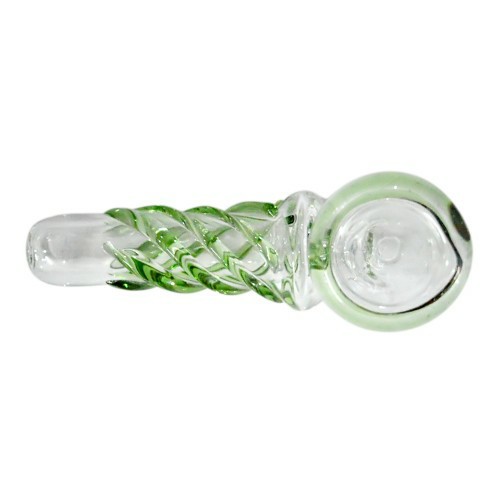 9 Cm Inside Color Glass Pipe