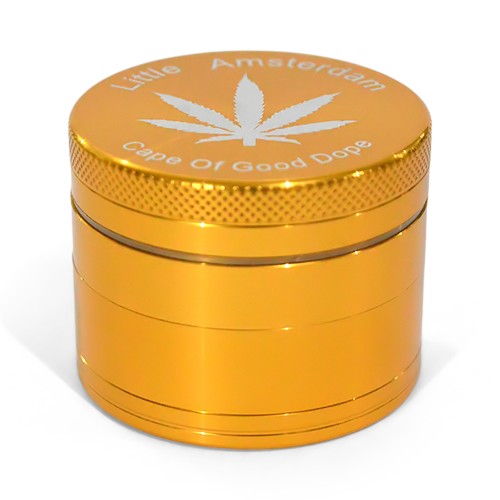 Little Amsterdam Herb Grinder (50mm 4 Part CNC)