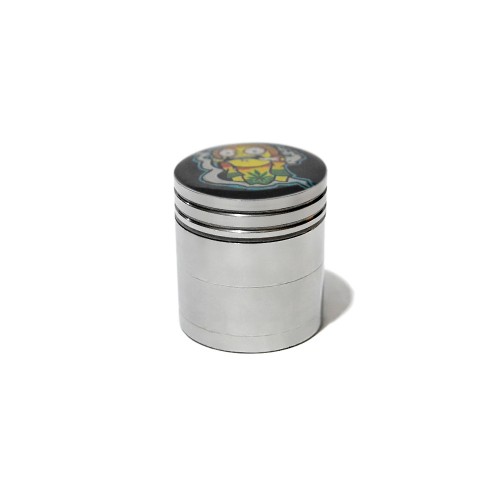 Metal Herb Grinder with Laminate Sticker (4 Parts 30mm)