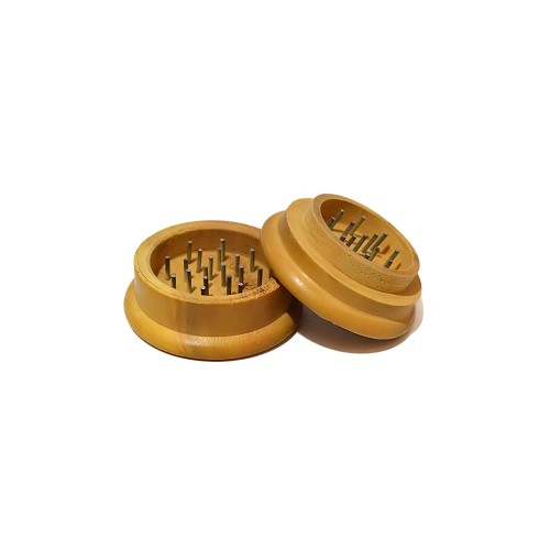 Wooden Herb Grinder (50mm 2 Part OM Carving)