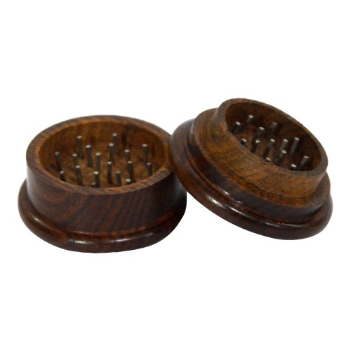 Wooden Herb Grinder (50mm 2 Part)