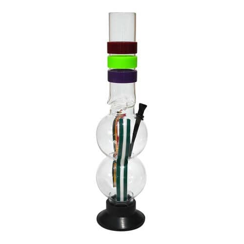 16 Inch Acrylic Ice Bong ( 50mm Double Bowl)