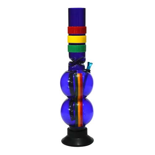 16 Inch Acrylic Ice Bong ( 50mm Double Bowl)