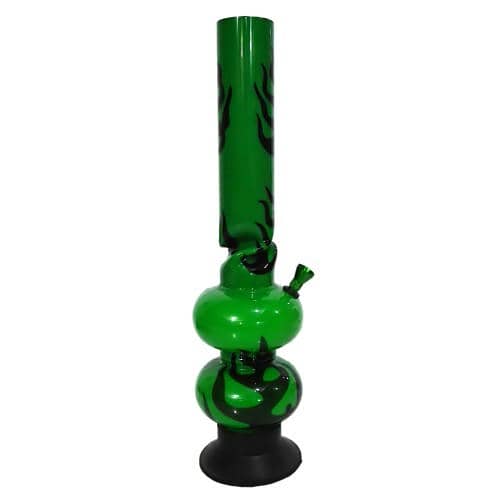 Acrylic Ice Bong (16 Inch 50mm Double Bowl)