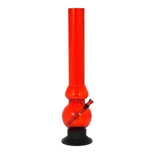 Plain Acrylic Ice Bong (16 Inch 50mm Single Bowl)