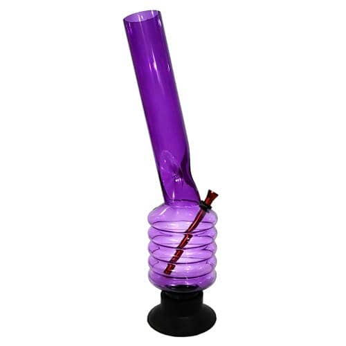 Plain Acrylic Ice Bong (16 Inch 50mm)