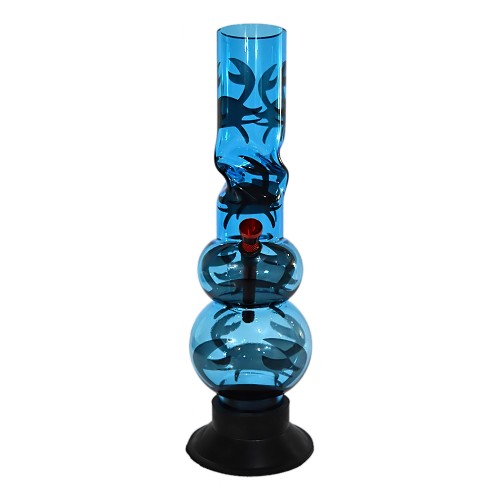 12 Inch Acrylic Water Ice Bong ( 50mm Double Bowl)