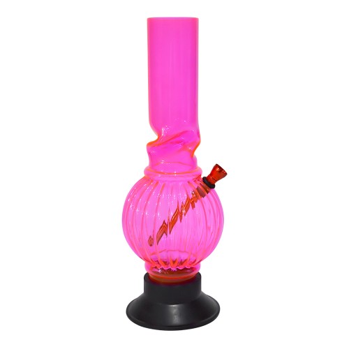 Plain Acrylic Ice Bong (12 Inch 50mm Assorted Color)