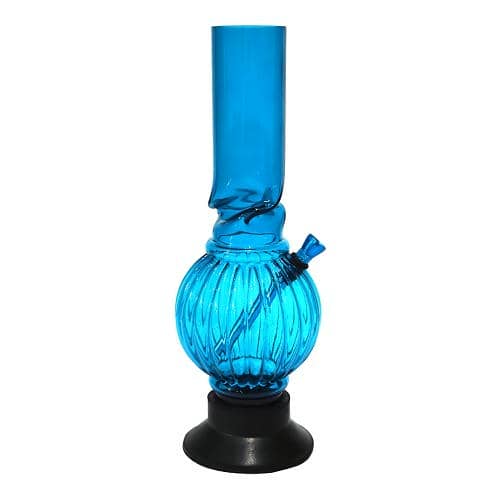 Plain Acrylic Ice Bong (12 Inch 50mm Assorted Color)