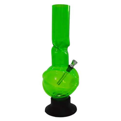 Plain Acrylic Ice Bong (12 Inch 50mm Single Bowl)