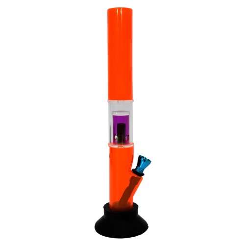 Single Percolator Acrylic Bong (Straight Tube 10 Inch 30mm )