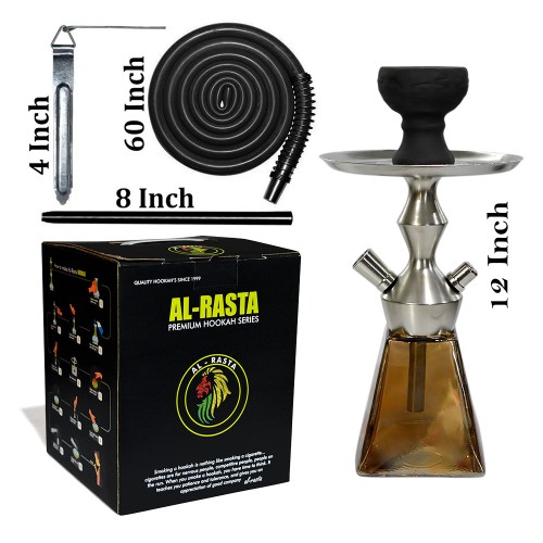 12 Inch  KrmaX New Design Fox Hookah With Silicon Pipe