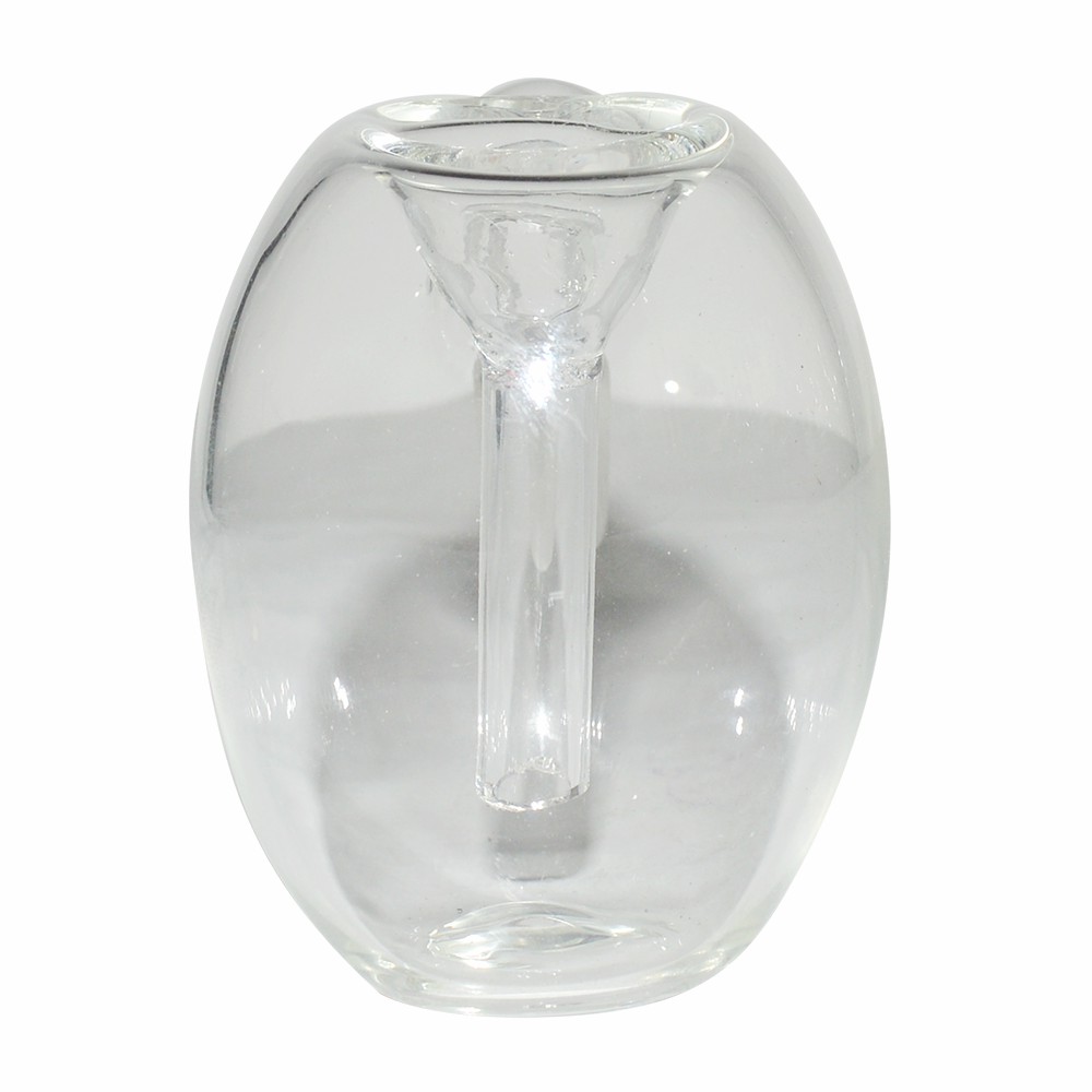 14mm Transparent One Leg Glass Ash Catcher