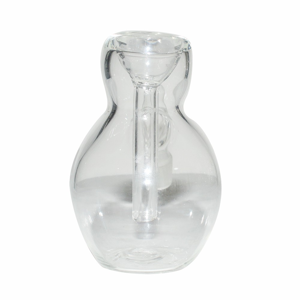 14mm Transparent One Leg Glass Ash Catcher 