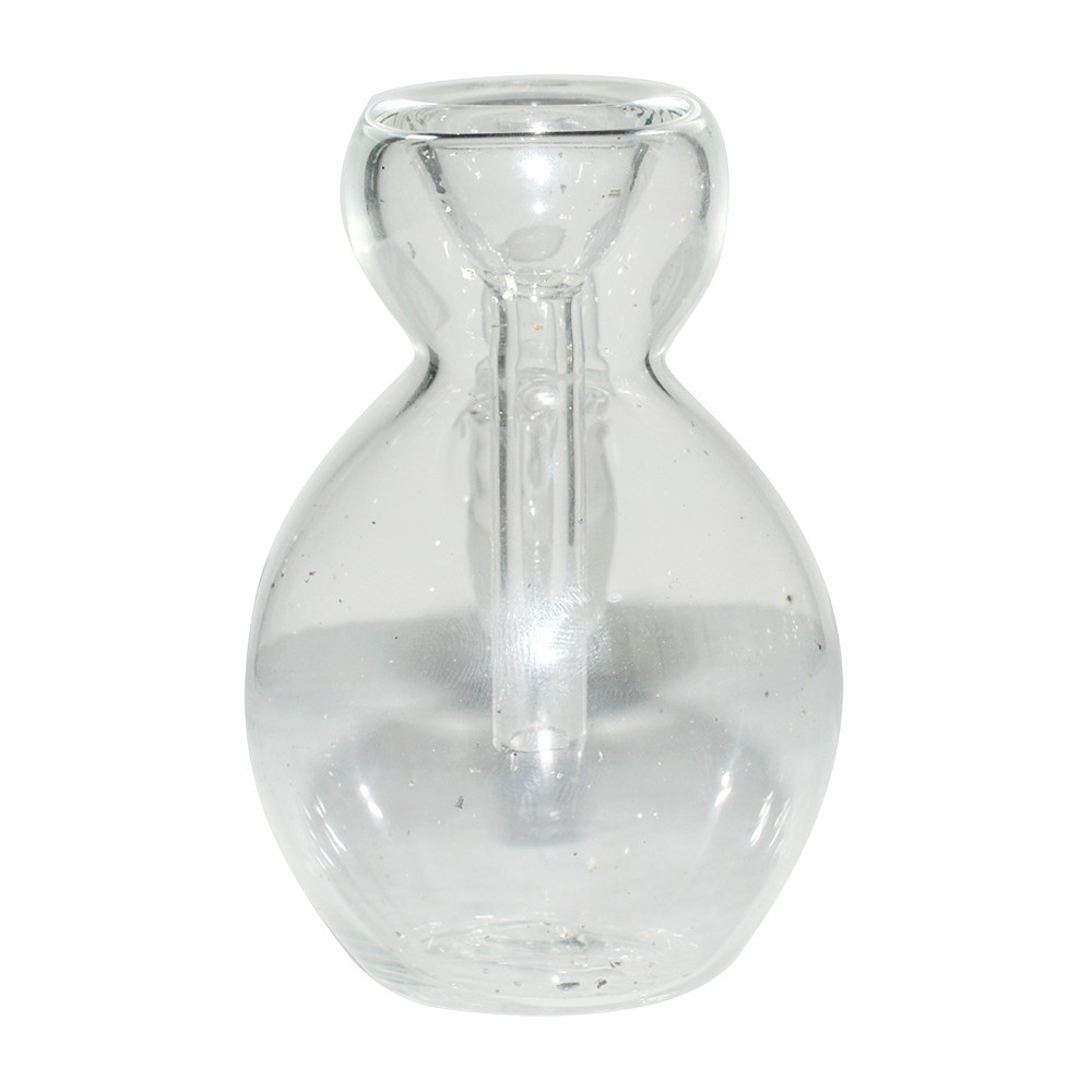 19mm Transparent One Leg  Glass Ash Catcher