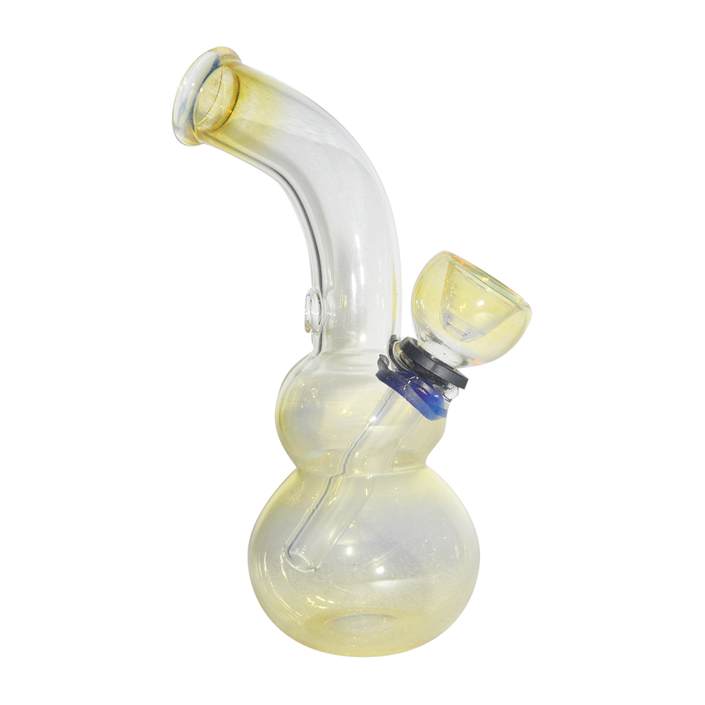 4 Inch Color Changing Glass Bong Smoking Pipe