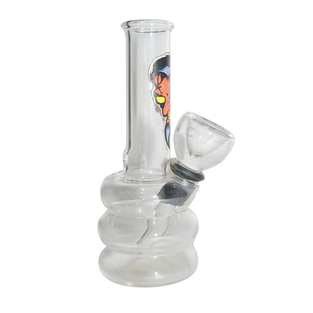 4 Inch  American Glass Bong water Pipe