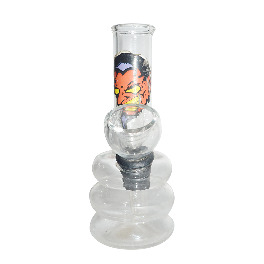 4 Inch  American Glass Bong water Pipe