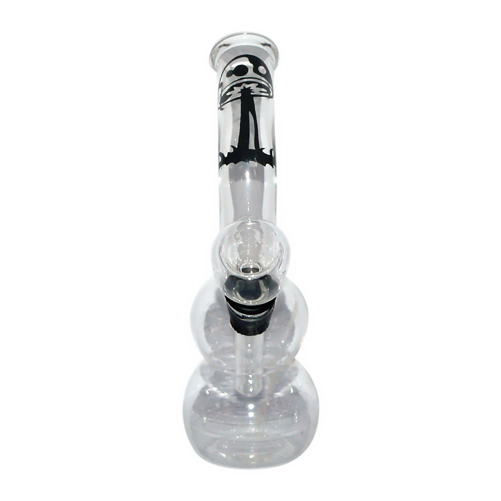 4 Inch Pocket Bong Decal Print Glass bong  