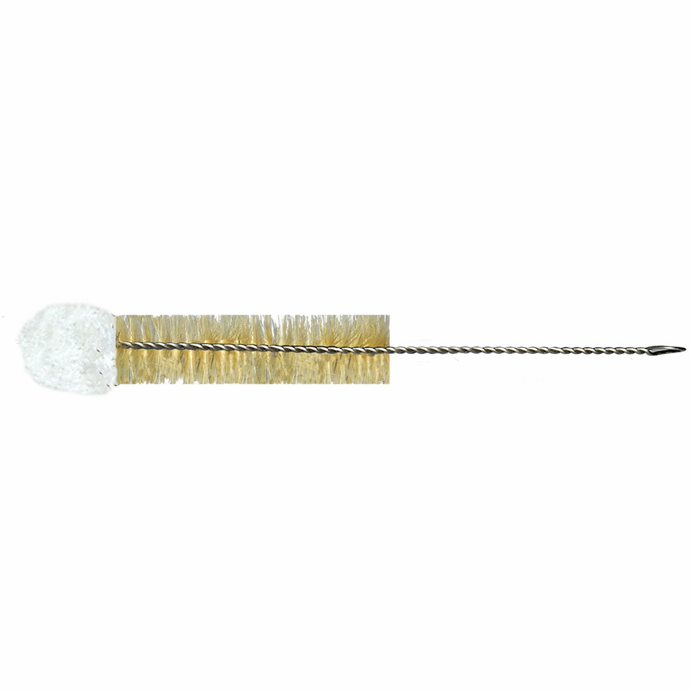 White Cotton Tip & Brown Cleaning Brush (23cm)
