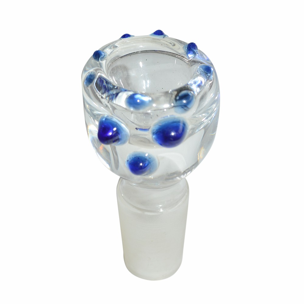 19mm Transparent Crystal Glass Bong Cap 